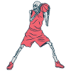 Basketball Skeleton