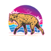 Hyäne Geschenk Erdwolf Hyena