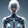 Gaming-Cyber-Mädchen
