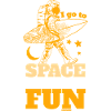 Astronaut with surfboard