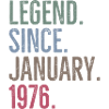 Legend Since January 1976
