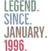 Legend Since January 1996