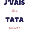 Je vais être tata bordel