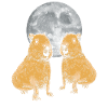 Capybara Moon Funny Capybaras