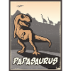 Papasaurus T-Rex Conception