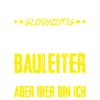 Bauleiter Papa Baustellenleiter Geschenk