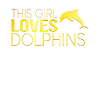 This girl loves dolphins