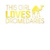 This girl loves dromedaries