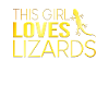 This girl loves lizards
