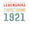 Légendaire Depuis Octobre 1921 Anniversaire