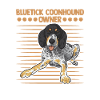 Bluetick Coonhound Cadeau Drôle Dicton