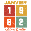 Janvier 1982 Édition limitée