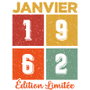 Janvier 1962 Édition limitée