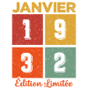 Janvier 1932 Édition limitée