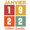 Janvier 1922 Édition limitée