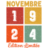 Novembre 1924 Édition limitée