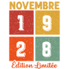 Novembre 1928 Édition limitée