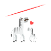 Zebras Ich Werde Große Schwester