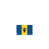 Barbade Barbade Drapeau Barbadien