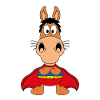 PFERD - PONY - SUPERHELD - TIER - TIERISCH