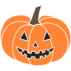 Pumpkin Jack-o'-lantern