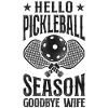 Pickleball Husband Wife Marriage