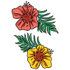 Tropical flowers