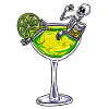 Skeleton Cocktail