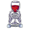 Wine Skeleton