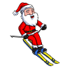 Santa Claus Skiing