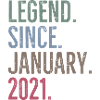 Legend Since January 2021