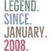Legend Since January 2008