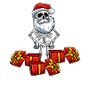 Squelette de Noël