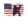 Amerikanische Fahne Paintball