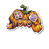 Pumpkin Joystick Controller Gamer