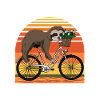 Bicycle Sloth - Slow Rider
