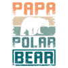 Père Papa Ours polaire