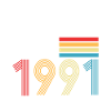 Fantastisk siden 1991 Fødselsdag 1991 Vintage 1991