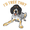 Bluetick Coonhound Cadeau Drôle Dicton