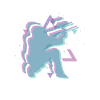 Vaporwave Space Paintball