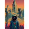 Astronaut Space Future Rocket
