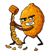 Appelsin vs citron, citron, frugt, sjov