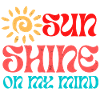 Le soleil dans mon