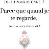 Tee-shirt drague potion magique