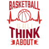 Basketball Cardiogram Heartbeat Gift