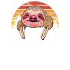 Sloth Mama Retro