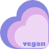 Vegan Lilac Heart