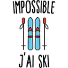 Impossible j'ai ski