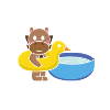Impossible j'ai aqua poney