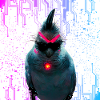 Cyber Cockatiel Neon Bloom